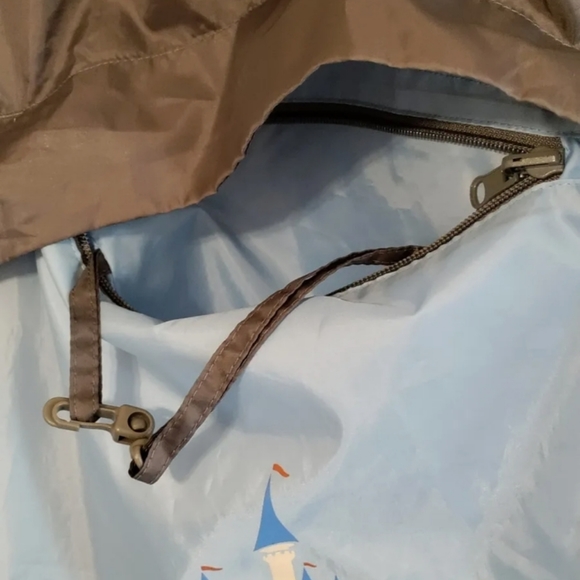 New Walt Disney World Disneyland Parks Packable Rain Windbreaker Jacket M/L - Picture 5 of 7